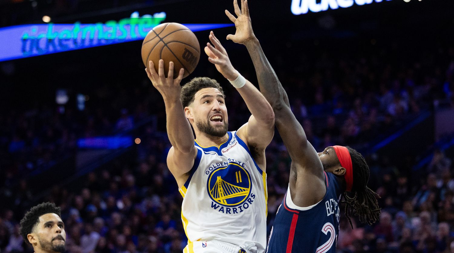 Golden State Warriors guard Klay Thompson.